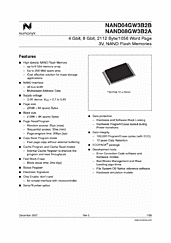 DataSheet NAND08GW3B2A pdf